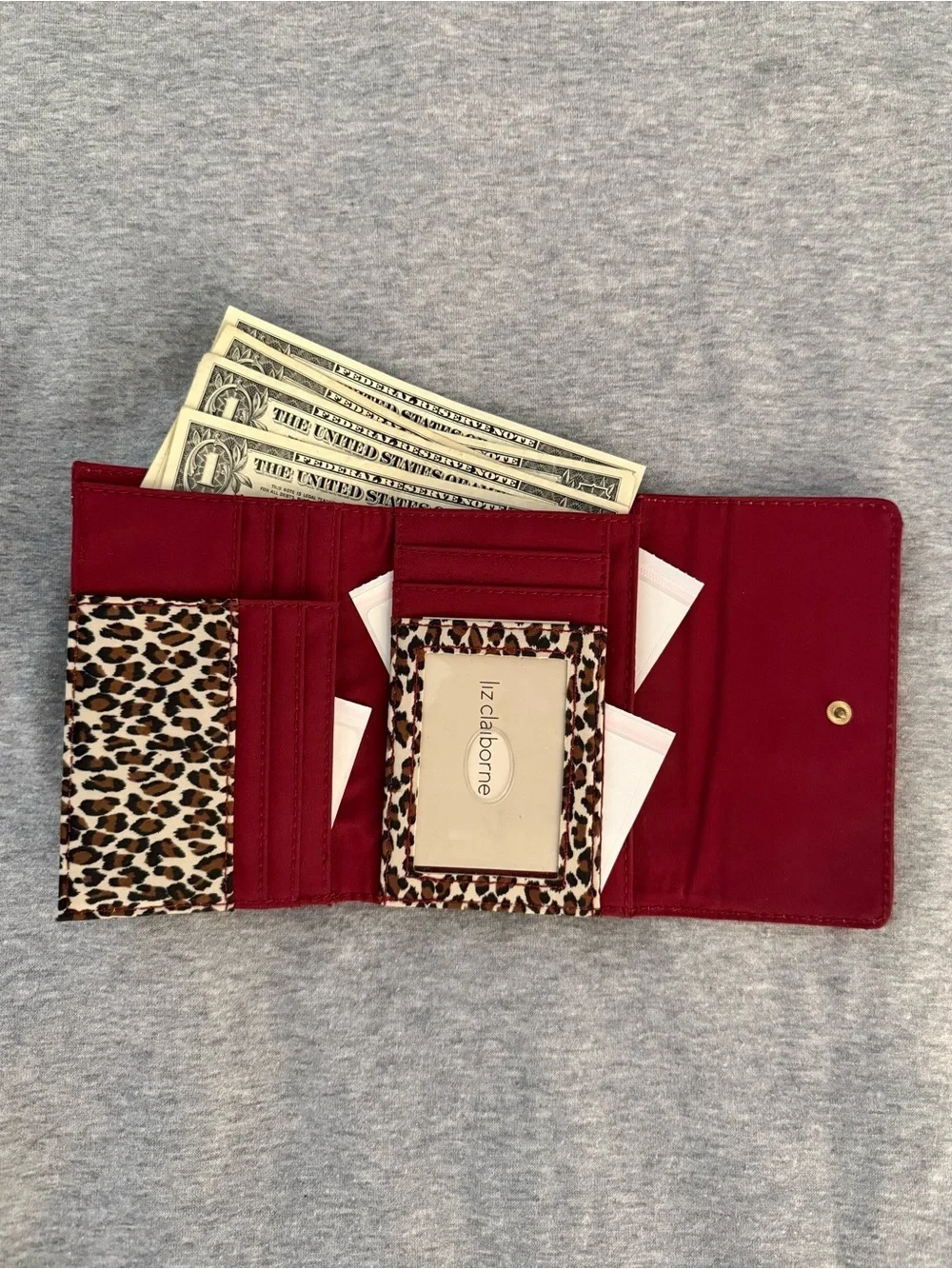 Liz Claiborne nwt leopard